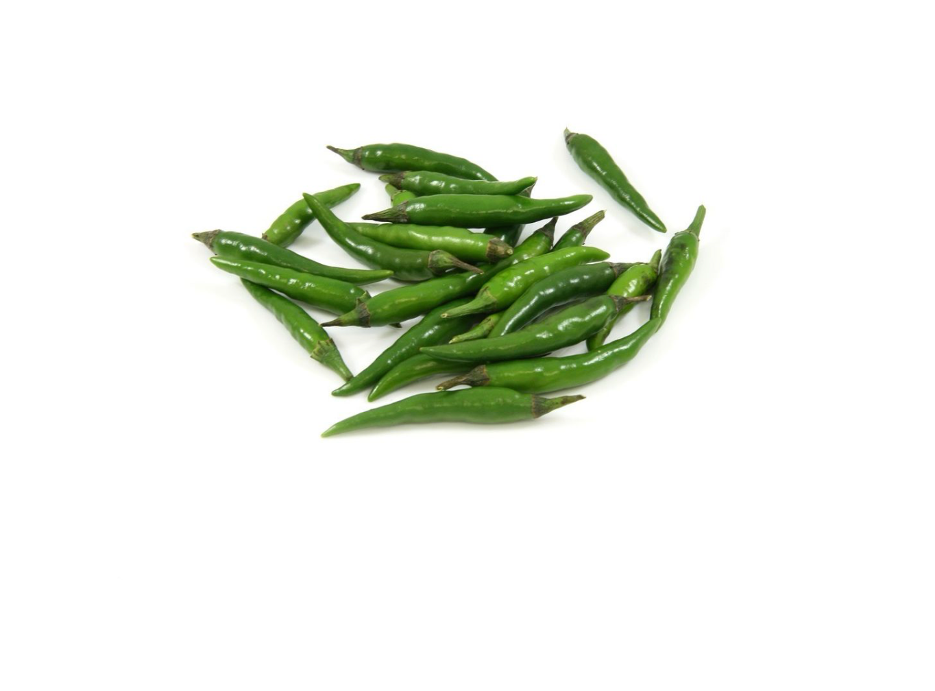 Groene rawit peper per doos 5 kg