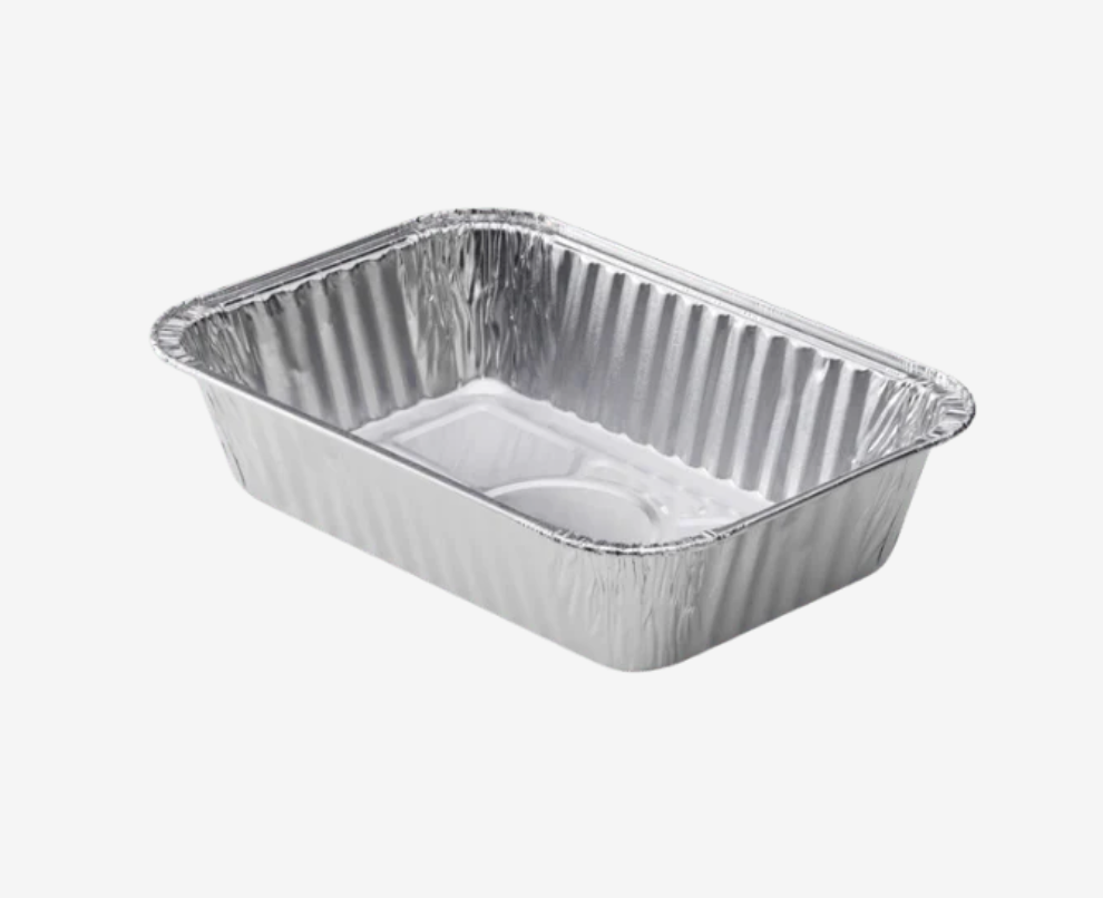 Aluminium bak 850 cc 100 stuks