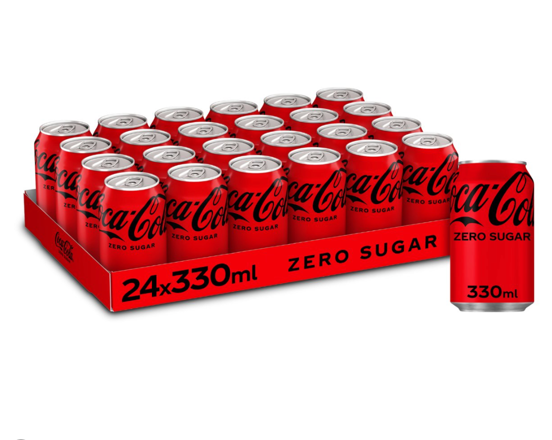 Coca-Cola Zero Taste Regular 24 x 330ml