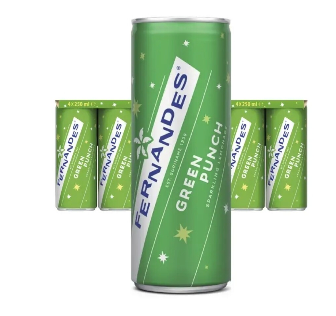 Fernandes groen 24x330 ml prijs incl. €3,60 statiegeld